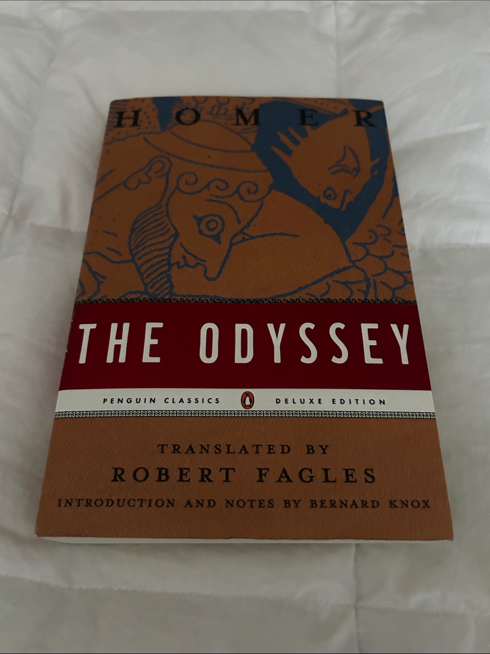 Penguin Classics "The Odyssey" Deluxe Edition -has writing and highlighting
